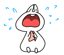 banisan of rabbit sticker #10171890