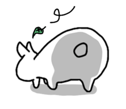 banisan of rabbit sticker #10171895