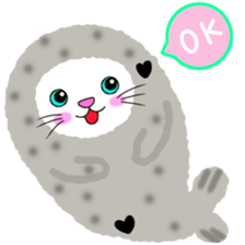 animal suit cats & sodeneko ! sticker #10171936