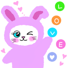 animal suit cats & sodeneko ! sticker #10171939