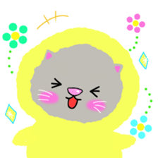 animal suit cats & sodeneko ! sticker #10171941