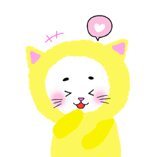 animal suit cats & sodeneko ! sticker #10171950