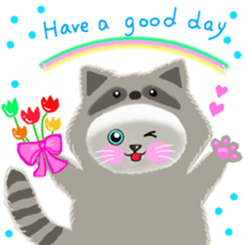 animal suit cats & sodeneko ! sticker #10171964