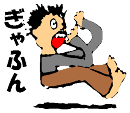 Picture drawn by children 02 sticker #10172069