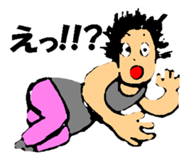 Picture drawn by children 02 sticker #10172093