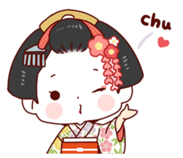 Maiko in Kyoto sticker #10172260