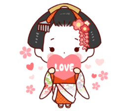 Maiko in Kyoto sticker #10172261