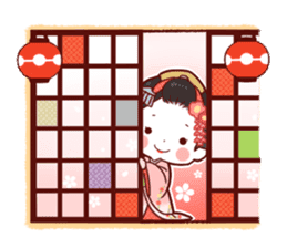 Maiko in Kyoto sticker #10172262