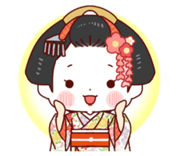 Maiko in Kyoto sticker #10172268