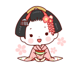 Maiko in Kyoto sticker #10172269