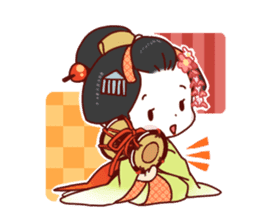 Maiko in Kyoto sticker #10172272