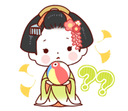 Maiko in Kyoto sticker #10172275