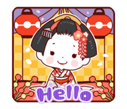 Maiko in Kyoto sticker #10172277