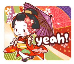 Maiko in Kyoto sticker #10172281