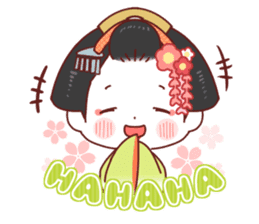 Maiko in Kyoto sticker #10172284