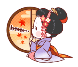 Maiko in Kyoto sticker #10172285