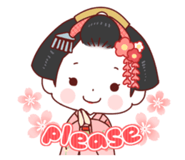 Maiko in Kyoto sticker #10172286