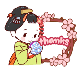 Maiko in Kyoto sticker #10172287