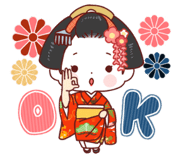 Maiko in Kyoto sticker #10172288