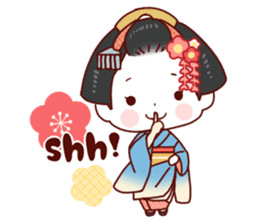 Maiko in Kyoto sticker #10172289