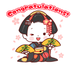 Maiko in Kyoto sticker #10172293