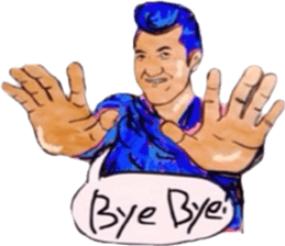 tsutomu with kenichi ohkura sticker #10172468