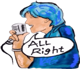 tsutomu with kenichi ohkura sticker #10172489