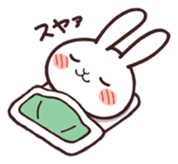 Cute rabbit "Mopu-usa" 2 sticker #10172644