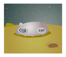 meteorite Sticker sticker #10172919