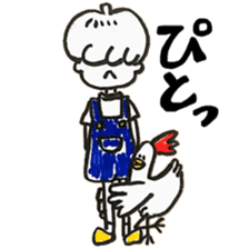 Chickens that are kept in my house sticker #10173817