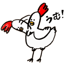 Chickens that are kept in my house sticker #10173831