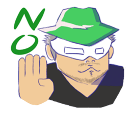 OVERTONE Ver.1 "Pierre...The Mask Man" sticker #10173857