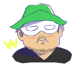 OVERTONE Ver.1 "Pierre...The Mask Man" sticker #10173858