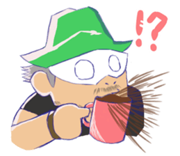 OVERTONE Ver.1 "Pierre...The Mask Man" sticker #10173861