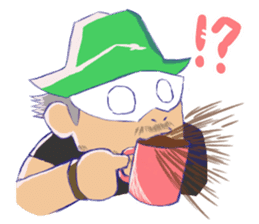 OVERTONE Ver.1 "Pierre...The Mask Man" sticker #10173861