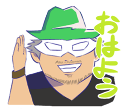 OVERTONE Ver.1 "Pierre...The Mask Man" sticker #10173862