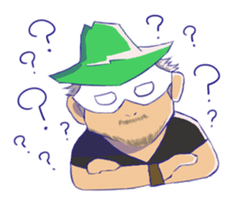 OVERTONE Ver.1 "Pierre...The Mask Man" sticker #10173864