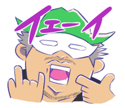 OVERTONE Ver.1 "Pierre...The Mask Man" sticker #10173867