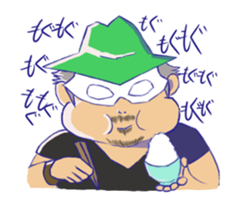 OVERTONE Ver.1 "Pierre...The Mask Man" sticker #10173870