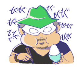 OVERTONE Ver.1 "Pierre...The Mask Man" sticker #10173870