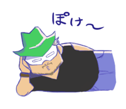 OVERTONE Ver.1 "Pierre...The Mask Man" sticker #10173872