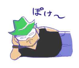 OVERTONE Ver.1 "Pierre...The Mask Man" sticker #10173872