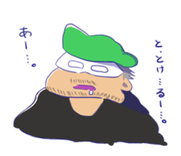 OVERTONE Ver.1 "Pierre...The Mask Man" sticker #10173875