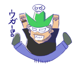 OVERTONE Ver.1 "Pierre...The Mask Man" sticker #10173881