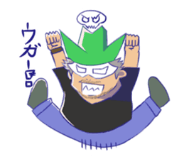 OVERTONE Ver.1 "Pierre...The Mask Man" sticker #10173881