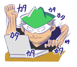 OVERTONE Ver.1 "Pierre...The Mask Man" sticker #10173883