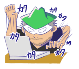 OVERTONE Ver.1 "Pierre...The Mask Man" sticker #10173883