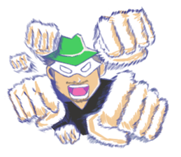 OVERTONE Ver.1 "Pierre...The Mask Man" sticker #10173886