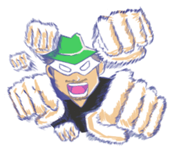 OVERTONE Ver.1 "Pierre...The Mask Man" sticker #10173886