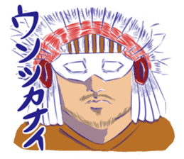 OVERTONE Ver.1 "Pierre...The Mask Man" sticker #10173889